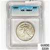 1934 Walking Liberty Half Dollar ICG MS64