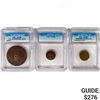 Image 1 : [3] Varied Coinage ICG AU 1863-1926