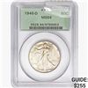 Image 1 : 1946-D Walking Liberty Half Dollar PCGS MS64