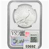 Image 2 : 2021 Silver Peace Dollar NGC MS70 High Relief