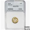 Image 1 : 1916 Mercury Silver Dime NNC MS67 FB