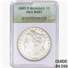 Image 1 : 1883-O Morgan Silver Dollar NES MS67
