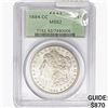 Image 1 : 1884-CC Morgan Silver Dollar PCGS MS62