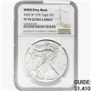 Image 1 : 2020-W Silver Eagle NGC PF70 UC V75 WWII Privy Mar