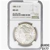 Image 1 : 1881-S Morgan Silver Dollar NGC MS63