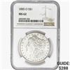 Image 1 : [2] 1884/5-O Morgan Silver Dollar ANACS/NGC MS61/2