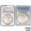 Image 1 : [2] 1921/1923 $1 Silver Morgan/Peace NGC/PCGS MS62