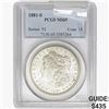 Image 1 : 1881-S Morgan Silver Dollar PCGS MS65