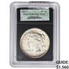 Image 1 : 1921 Silver Peace Dollar      High Relief