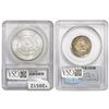 Image 2 : [2] 1902-O M$1, 1957 25C  PCGS/SEGS MS61/66