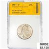 1987-D Washington Silver Quarter SGS MS70