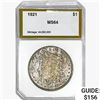 Image 1 : 1921 Morgan Silver Dollar PCI MS64