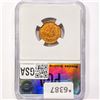 Image 2 : 1866 Indian Head Cent PGA MS63 RED