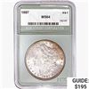 Image 1 : 1887 Morgan Silver Dollar NTC MS64