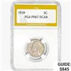Image 1 : 1939 Jefferson Nickel PGA PR67 DCAM