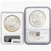 Image 2 : [2] 1883-O/1886 Morgan Silver Dollar ANACS/NGC MS6