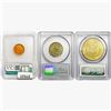 Image 2 : [3] 1909-1956 Asstd. US Coins 1C/25C/$1 ICG/PCGS M