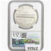 Image 2 : 1997-P $1 Silver Botanical NGC MS70