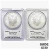 Image 1 : [2] 2008-W Silver Eagle PCGS MS/SP70
