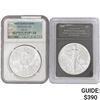 Image 1 : [2] 1986 Silver Eagle  BU/MS