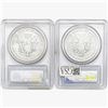 Image 2 : [2] 2006-W Silver Eagle PCGS MS69 20th ANNIV.