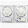 Image 2 : [2] 2006-W Silver Eagle PCGS MS69 20th ANNIV.