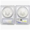 Image 2 : [2] 2006-W Silver Eagle PCGS MS69 20th ANNIV.