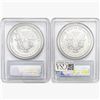 Image 2 : [2] 2006-W Silver Eagle PCGS MS69 20th ANNIV.
