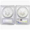 Image 2 : [2] 2006-W Silver Eagle PCGS MS69 20th ANNIV.