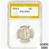 Image 1 : 1930-S Standing Liberty Quarter PGA MS64