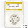 Image 1 : 1953 Washington Silver Quarter PGA PR66 Cameo