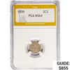 Image 1 : 1859 Silver Three Cent PGA MS64