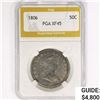 Image 1 : 1806 Draped Bust Half Dollar PGA XF45