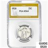 Image 1 : 1928 Standing Liberty Quarter PGA MS64