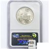 Image 2 : 1946 Iowa Half Dollar NGC MS66