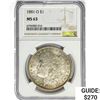 Image 1 : 1881-O Morgan Silver Dollar NGC MS63