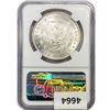 Image 2 : 1883-CC Morgan Silver Dollar NGC MS63