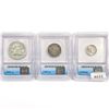 Image 2 : [3] US Varied Coinage ICG  1904-1956