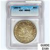 Image 1 : 1880-S Morgan Silver Dollar ICH MS63
