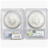 Image 2 : [2] 2006-W Silver Eagle PCGS MS69 20th ANNIV.