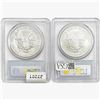 Image 2 : [2] 2006-W Silver Eagle PCGS MS69 20th ANNIV.