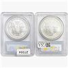 Image 2 : [2] 2006-W Silver Eagle PCGS MS69 20th ANNIV.