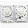 Image 2 : [2] 2006-W Silver Eagle PCGS MS69 20th ANNIV.
