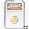 Image 1 : 2012-W US 1/10oz. Gold $5 Eagle NGC PF69 UC ER