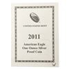 Image 3 : 2011-W Silver Eagle