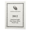 Image 3 : 2012-W Silver Eagle