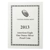 Image 3 : 2013-W Silver Eagle