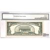 Image 2 : 1934B $5 Fed Reserve Note PMG Ch UNC 64