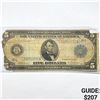 Image 1 : 1914 $5 LG Fed. Reserve Note