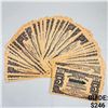 Image 1 : (50) 1900's Wrigely's 5 Share Coupons